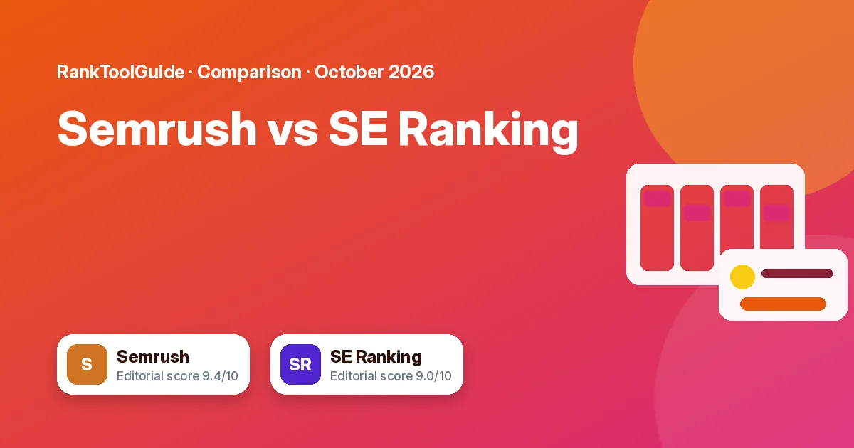 Semrush vs SE Ranking: is the premium worth it?: featured graphic